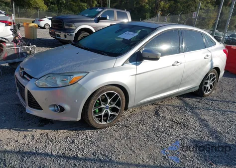 2012 Ford Focus Titanium from USA, damaged, VIN 1FAHP3J25CL189284